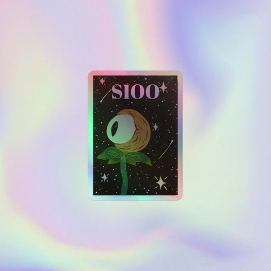 Sioo Galaxy Eyeball Holographic Sticker