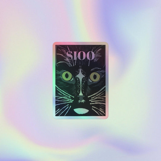 Sioo Cat Holographic Sticker